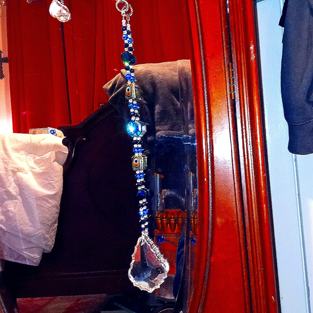 Hand Crafted Crystal Window Decor